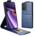 OnePlus Ace 6 Ultra Pystysuuntainen läppäkotelo jalustalla - tummansininen