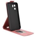 OnePlus Ace 6 Ultra Pystysuuntainen läppäkotelo jalustalla - Ruusukulta