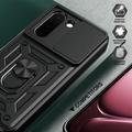 OnePlus N6x Pyörivä Rengashybridikotelo Kamerasuojalla - Musta
