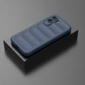 OnePlus N6x Rugged TPU Suojakuori - Tummansininen