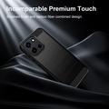 OnePlus Nord 6/Turbo 6/6V Harjattu TPU Suojakuori - Hiilikuitu