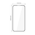 OnePlus Nord 6 Tech-Protect Glass Fit+ Panssarilasi - 2 kpl. - Musta