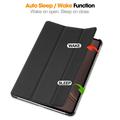 OnePlus Pad 4/Oppo Pad 5 Pro Tri-Fold Series Smart Folio -kotelo - Musta