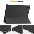 OnePlus Pad 4/Oppo Pad 5 Pro Tri-Fold Series Smart Folio -kotelo - Musta