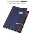 OnePlus Pad 4/Oppo Pad 5 Pro Tri-Fold Series Smart Folio -kotelo - tummansininen