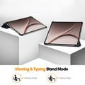 OnePlus Pad 4/Oppo Pad 5 Pro Tri-Fold Series Smart Folio -kotelo - tummansininen