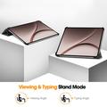 OnePlus Pad 4/Oppo Pad 5 Pro Tri-Fold Series Smart Folio -kotelo - harmaa