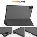 OnePlus Pad 4/Oppo Pad 5 Pro Tri-Fold Series Smart Folio -kotelo - harmaa
