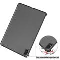 OnePlus Pad 4/Oppo Pad 5 Pro Tri-Fold Series Smart Folio -kotelo - harmaa