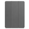 OnePlus Pad 4/Oppo Pad 5 Pro Tri-Fold Series Smart Folio -kotelo - harmaa