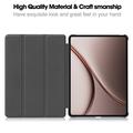 OnePlus Pad 4/Oppo Pad 5 Pro Tri-Fold Series Smart Folio -kotelo - ruusukultainen