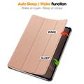 OnePlus Pad 4/Oppo Pad 5 Pro Tri-Fold Series Smart Folio -kotelo - ruusukultainen