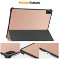 OnePlus Pad 4/Oppo Pad 5 Pro Tri-Fold Series Smart Folio -kotelo - ruusukultainen