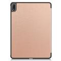 OnePlus Pad 4/Oppo Pad 5 Pro Tri-Fold Series Smart Folio -kotelo - ruusukultainen
