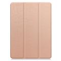 OnePlus Pad 4/Oppo Pad 5 Pro Tri-Fold Series Smart Folio -kotelo - ruusukultainen