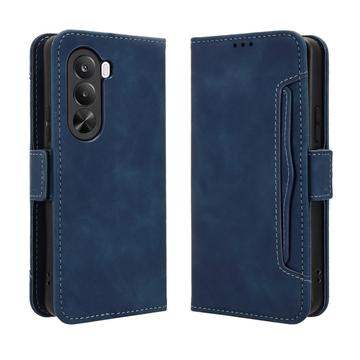 OnePlus Turbo 6X/Nord CE6 Lite/Realme P4x -kortinhaltijan lompakkokotelo - sininen