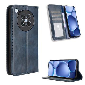 Oppo Find X8s Retro Lompakkokotelo Magneettisella Sulkijalla
