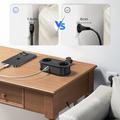 Orico AP3 5-in-1 20W:n pistorasia - 2 x AC, 2 x USB-A, USB-C PD - musta