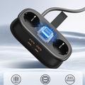 Orico AP3 6-in-1 65 W:n pistorasia - 2 x verkkovirta, 2 x USB-A, 2 x USB-C PD - musta