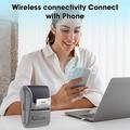 P1 Mini -lämpöetikettitulostin, Bluetooth-yhteydellä – musta