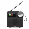 P2D-kannettava DAB+-radio, Bluetooth 5.0 - 1.47" - musta