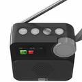 P2D-kannettava DAB+-radio, Bluetooth 5.0 - 1.47" - musta