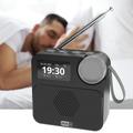 P2D-kannettava DAB+-radio, Bluetooth 5.0 - 1.47" - musta