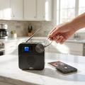 P2D-kannettava DAB+-radio, Bluetooth 5.0 - 1.47" - musta