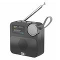 P2D-kannettava DAB+-radio, Bluetooth 5.0 - 1.47" - musta