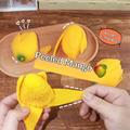 Kuorittava mango-dumpling squishy-lelu lapsille ja aikuisille