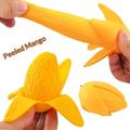 Kuorittava mango-dumpling squishy-lelu lapsille ja aikuisille