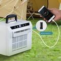 Kannettava split-ilmanjäähdytin 1300W 3000 BTU - valkoinen