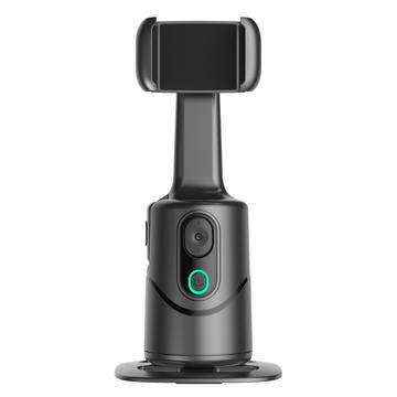 Q12 AI -älypuhelimen automaattinen seurantajärjestelmä, eleohjaus ja Bluetooth - musta