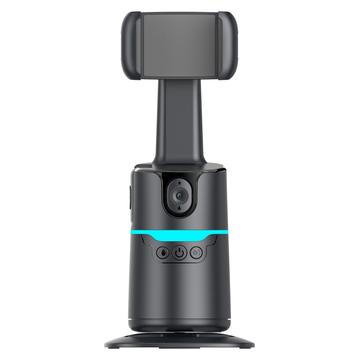 Q14 Älykäs tekoälyseuranta -puhelinkamera-vakaaja Bluetooth-kaukosäätimellä - musta
