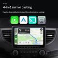 Q1A 4-in-1 langaton CarPlay/Android Auto -sovitin, AirPlay/Mirror Link - musta