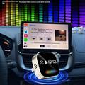 Q1A 4-in-1 langaton CarPlay/Android Auto -sovitin, AirPlay/Mirror Link - musta