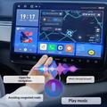 Q1AS 4-in-1 langaton CarPlay- ja Android Auto -sovitin, AirPlay/Mirror Link - musta