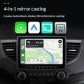 Q1BVS 4-in-1 Android Auto/CarPlay -sovitin, AirPlay- ja MirrorLink-tuella - oranssi