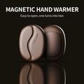 Q26 2-in-1 magneettinen kahvipapujen käsilämmitin, 5000mAh - ruskea