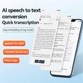 Q70A AI-puhelintallennin, jossa on ChatGPT-käännös ja käännös - 64GB