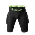 Qunature Ski Basic -lonkkasuojahousut - S - musta