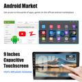 R911A 9" Android 15 -autostereo, CarPlay/Android Auto ja peruutuskamera