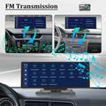 RH-W517 10.3" langaton CarPlay / Android Auto -näyttö FM-lähettimellä ja Bluetooth-yhteydellä varustettuna
