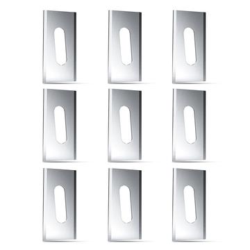 Vaihtoterät ruostumattomasta teräksestä Stihl iMOW EVO/RMI -robottileikkurille - 9 kpl