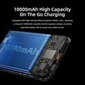Rock P50 5-in-1 magneettinen varavirtalaturi 10000mAh - musta