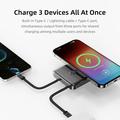 Rock P50 5-in-1 magneettinen varavirtalaturi 10000mAh - musta
