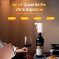 S18 Smart Wine Dispenser - tarkka annostelu 1-99ml, kosketusnäyttö, ilmastus ja USB-C-lataus - valkoinen