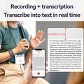 S18A AI Älykäs Ääninauhuri Ranneke Reaaliaikaisella Transkriptiolla - 16GB
