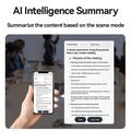 S18A AI Älykäs Ääninauhuri Ranneke Reaaliaikaisella Transkriptiolla - 16GB