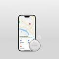 SBS Track My Circle Vedenpitävä IP65 Item Tracker - Apple Find My Compatible - Valkoinen